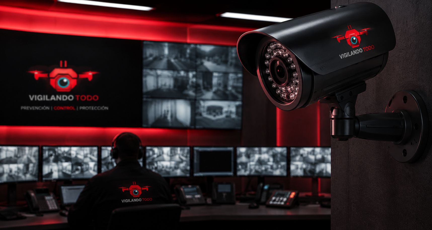 Centro de monitoreo Vigilando Todo
